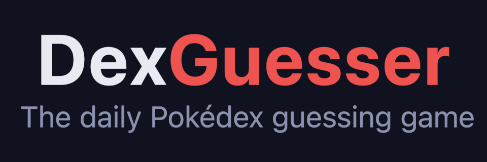 DexGuesser